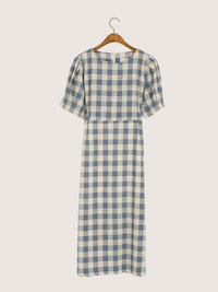 Vichy Check Dress