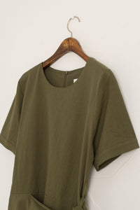 Tulip-Shape Wrap Dress