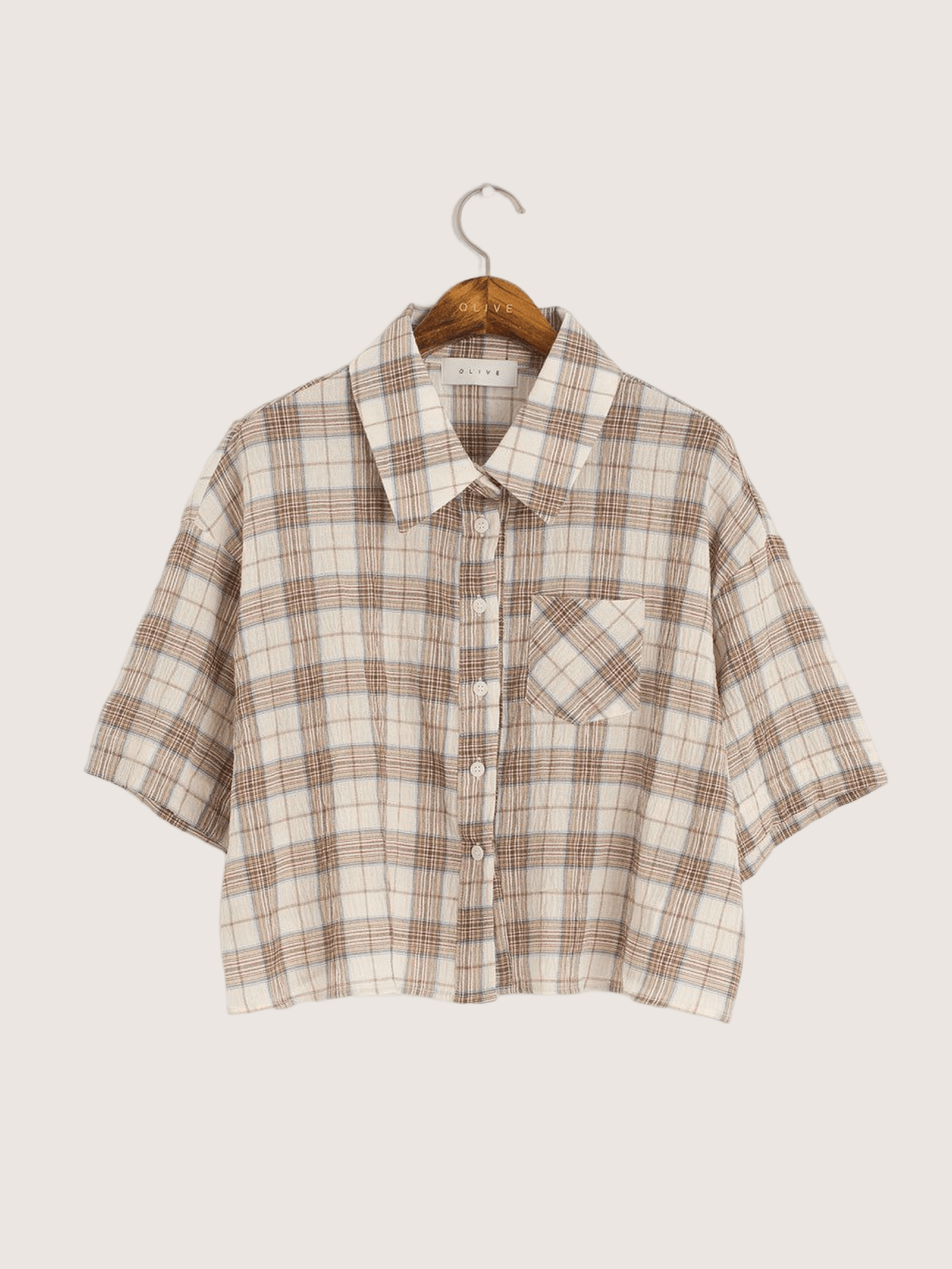 Boxy Check Shirt