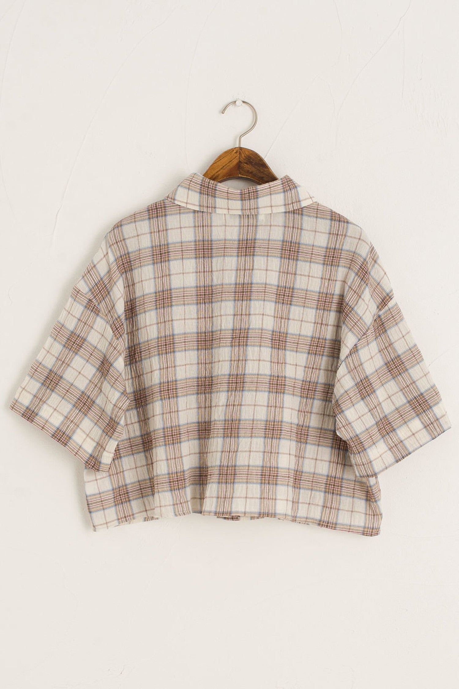 Boxy Check Shirt